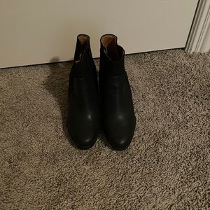 Natural Soul Black Nadia Heeled Boot